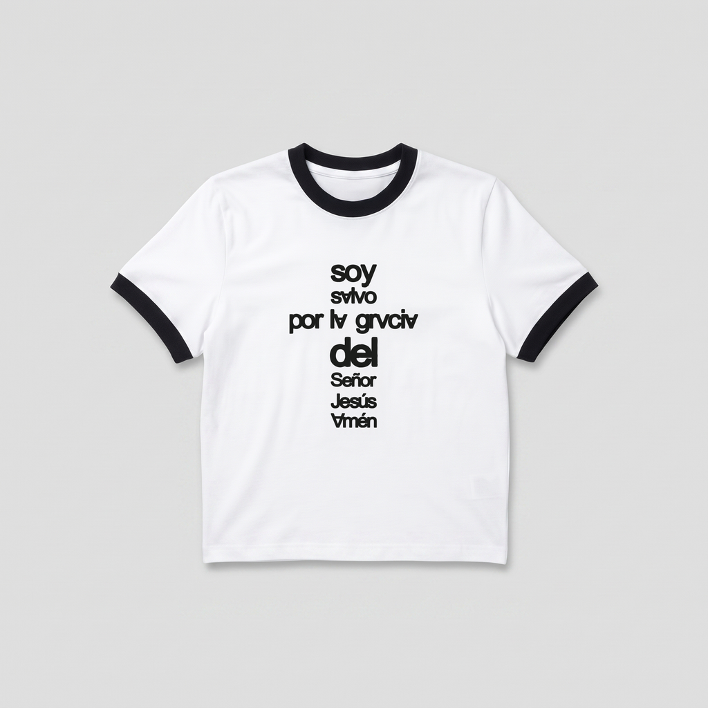 SOY SALVO RINGER VINTAGE TEE CREAM